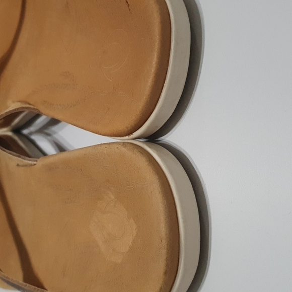 Olukai Honu Hawaain Sea Turtle Leather Sandals - Picture 7 of 8